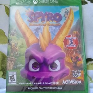 Spyro reignited trilogy xbox 1 game brand new sealed!